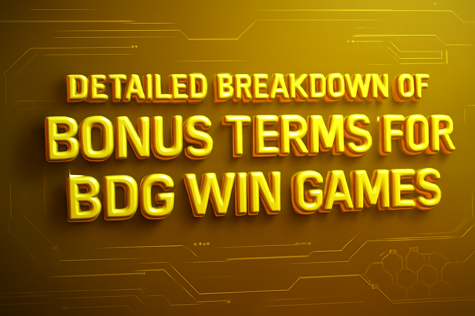 An informational scene showcasing the latest updates for BDG Win Games.
