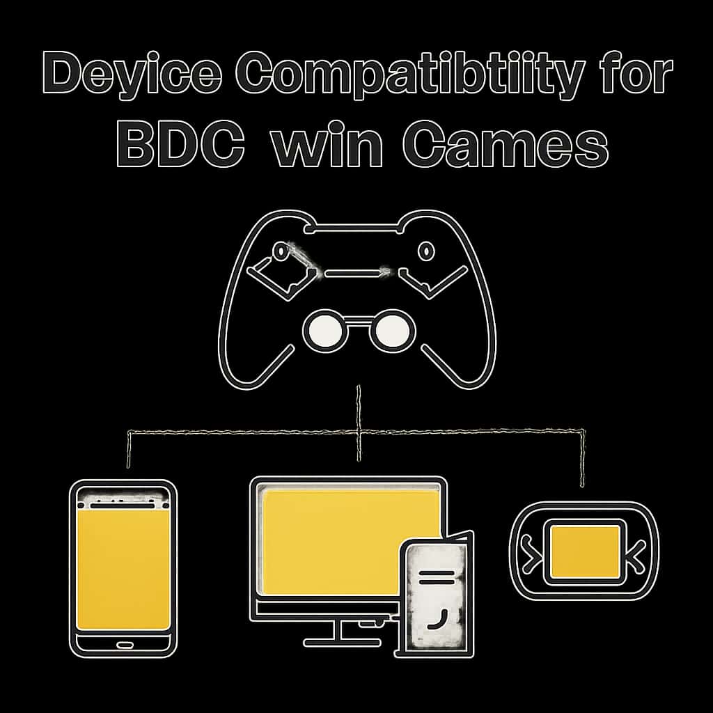 An educational diagram about Device Compatibility for BDG Win Games.