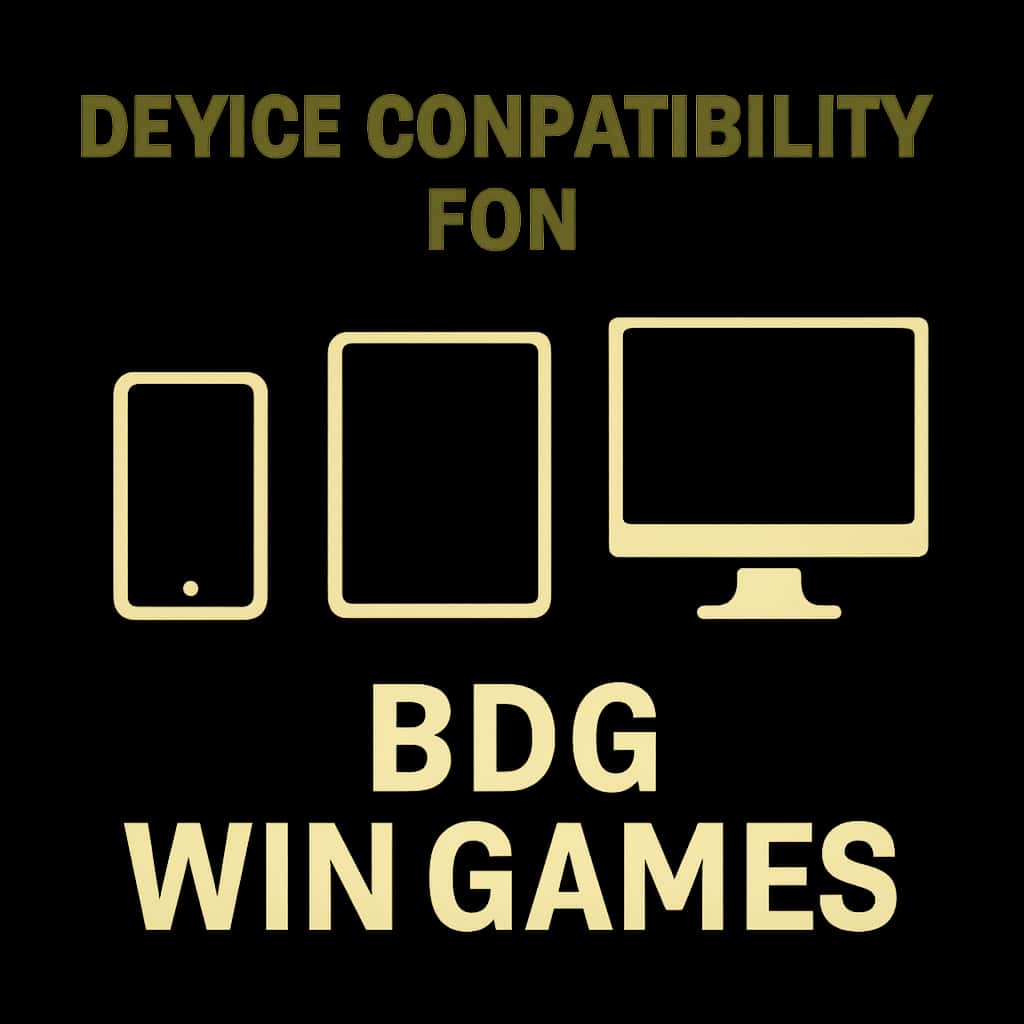 An icon representing Device Compatibility for BDG Win Games.