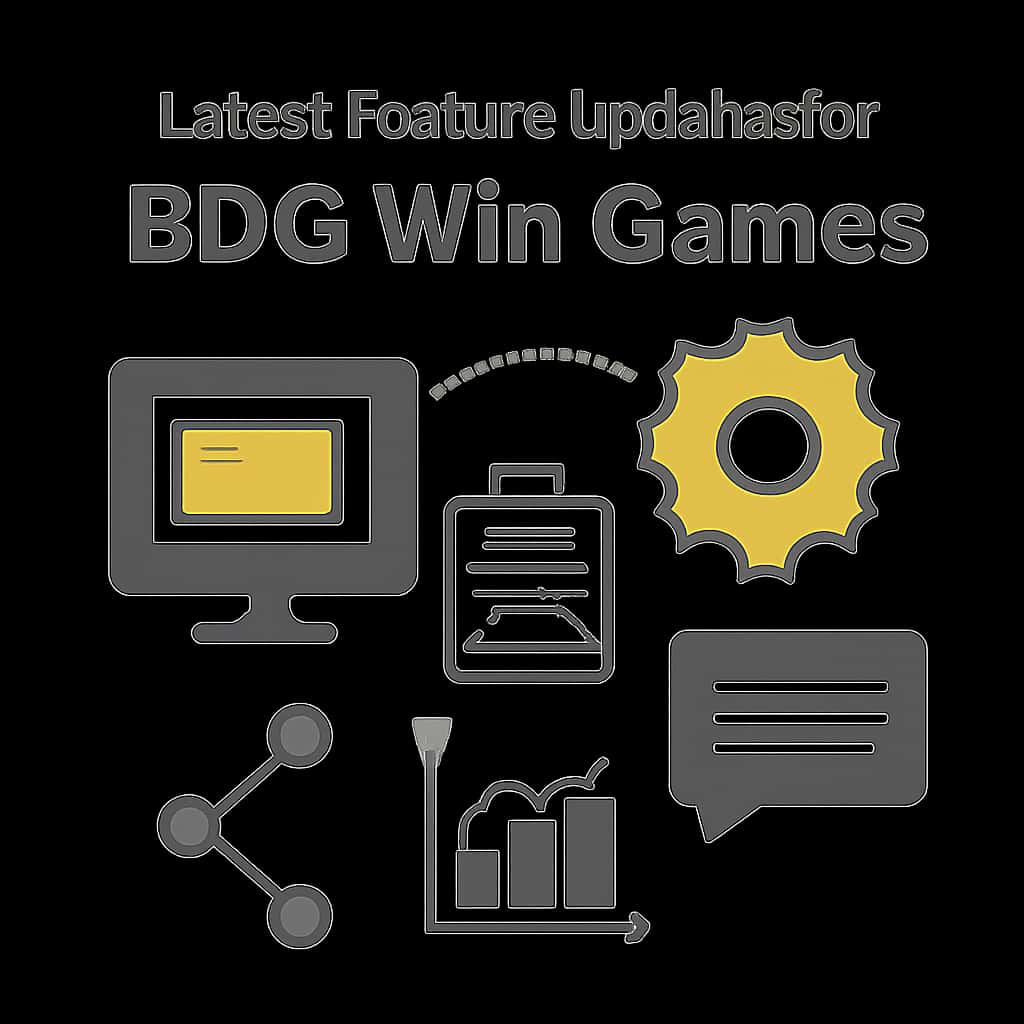 An educational diagram illustrating updates for BDG Win Games.