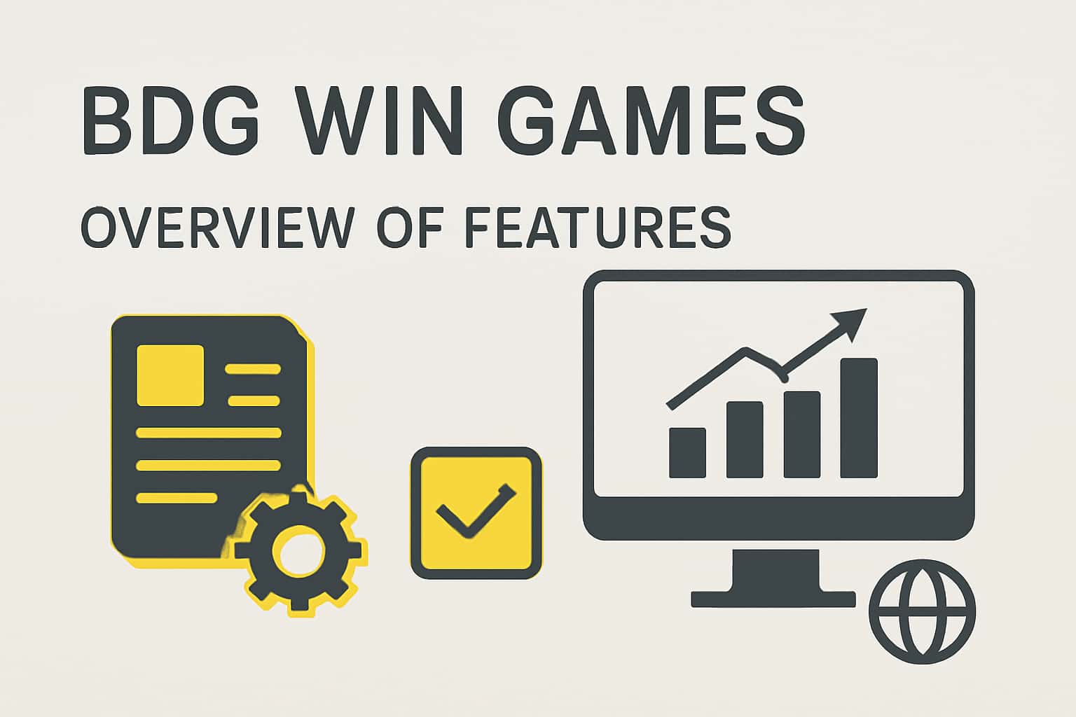 Overview of BDG Win Games Features with key functionalities highlighted.