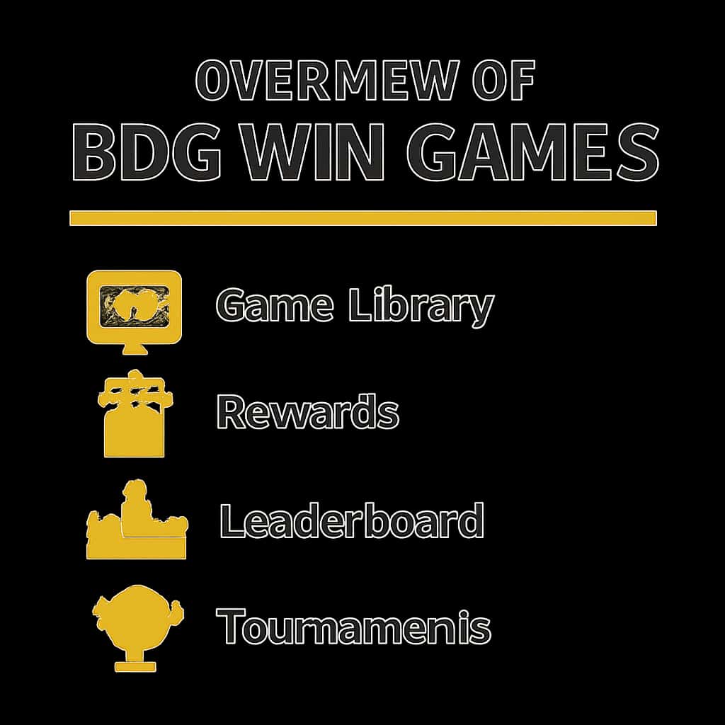 Diagram illustrating key features of BDG Win Games.