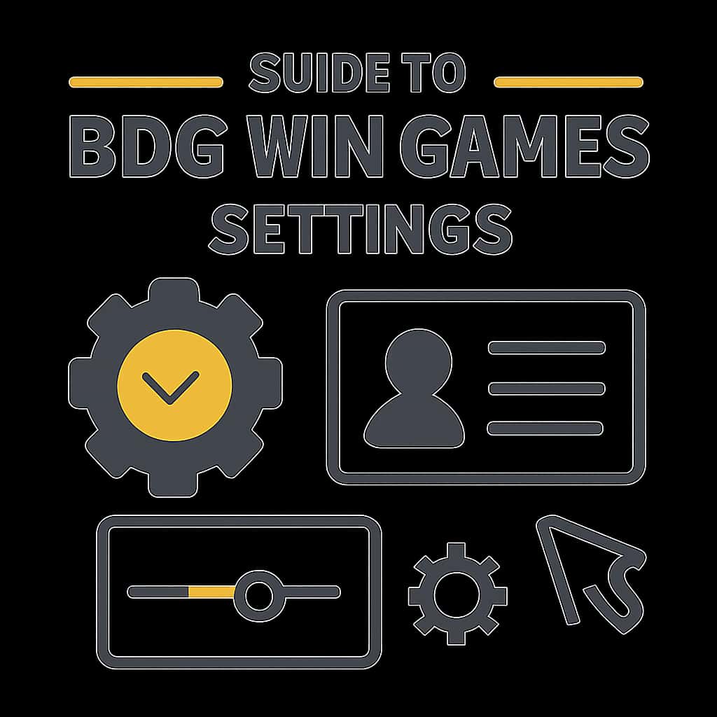Illustration explaining BDG Win Games Settings.