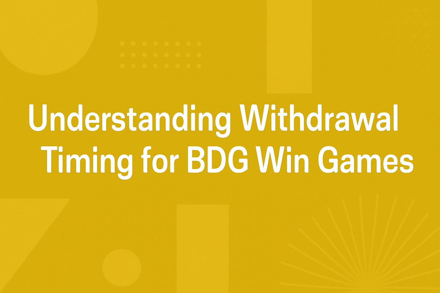 An informational scene showcasing the latest updates for BDG Win Games.