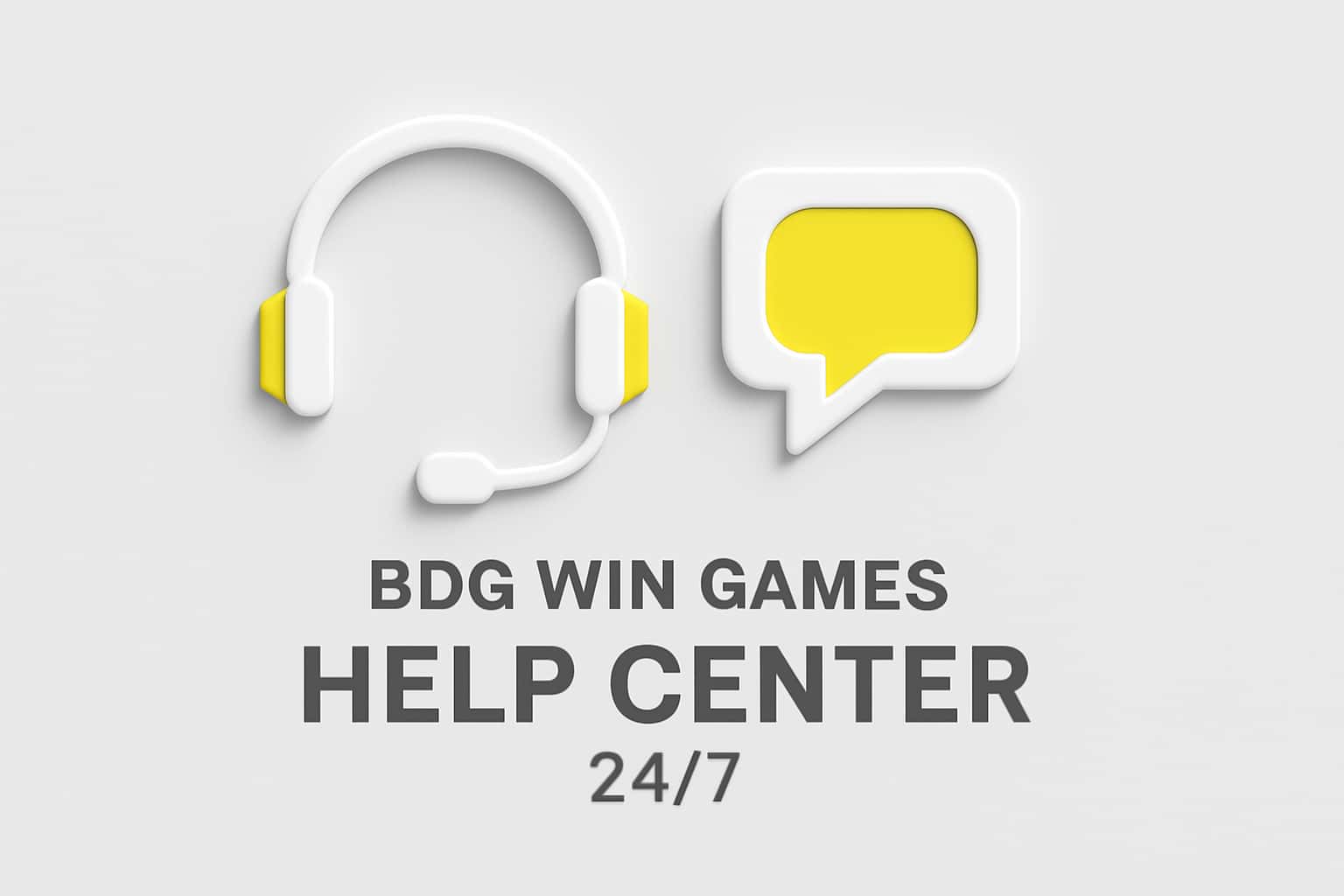 BDG Win Games Help Center 24/7 Interface