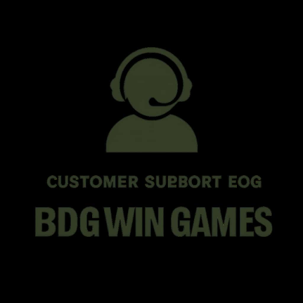 Icon representing customer support for BDG Win Games.